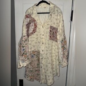 Pol dress with lace detail